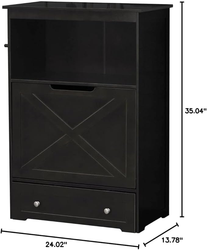 212 Main Windsor Pet Feeder, Black