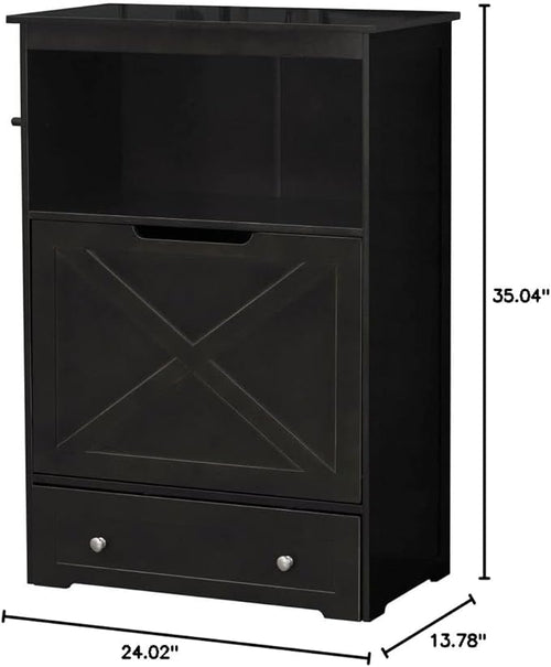 212 Main Windsor Pet Feeder, Black