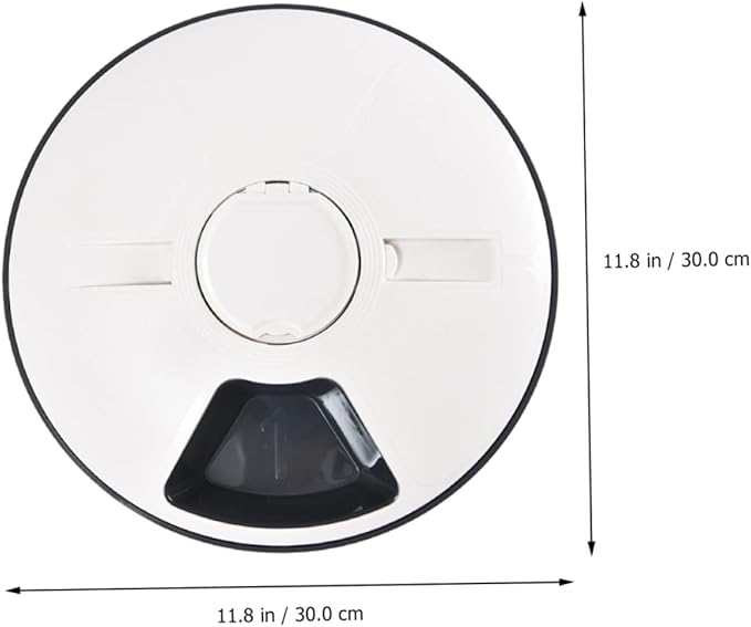 Timed Automatic Cat Feeder Meals Smart Pet Feeding Bowl for Cats and Dogs Detachable Design for Easy Cleaning Material Automatic Portion Control Music Reminder