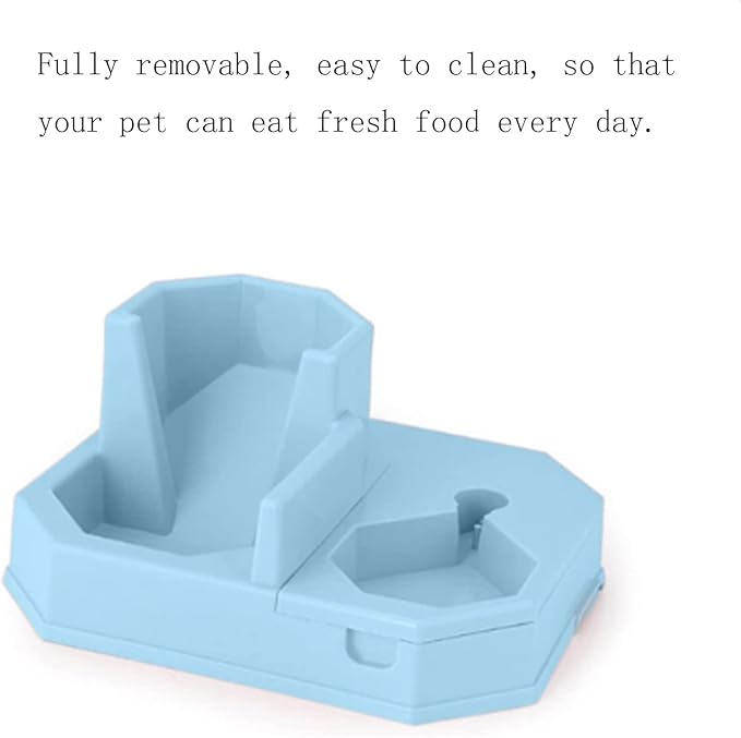 2 IN 1 Pets Automatic Water Feeder 2.5L/0.5L Automatic Dog Feeder Cat Water Dispensers Unplugged Feed Water Pet Supplies For Small Medium Large Cat Dog Pet water dispenser