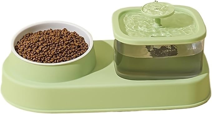 Compatible for Automatic Feeder and Water Dispenser, Large Capacity Pet Food Bowl for Dogs and Cats(A)