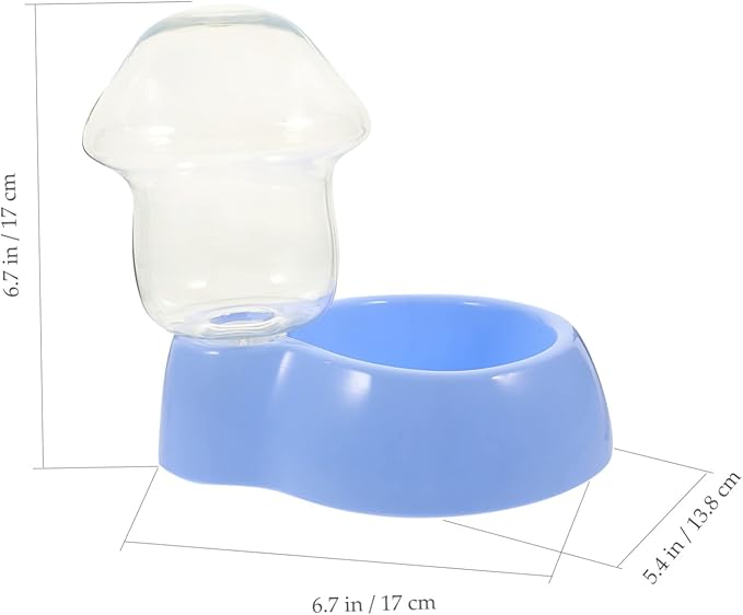 Automatic Dog Water Feeder Pet Water Dispenser Large Bowl Plastic Space-Saving