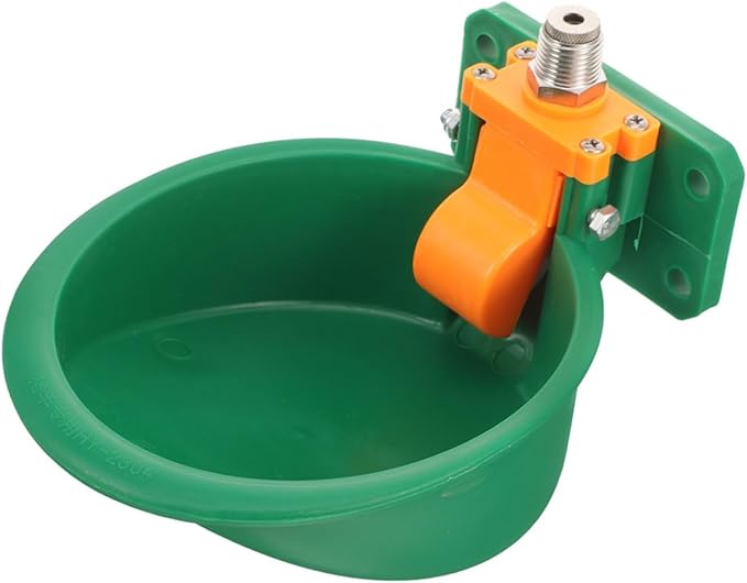 Sheep Goat Automatic Water Dispenser Horse Feeder Livestock Waterer Plastic Drinking Bowl Farm Use Easy to Clean