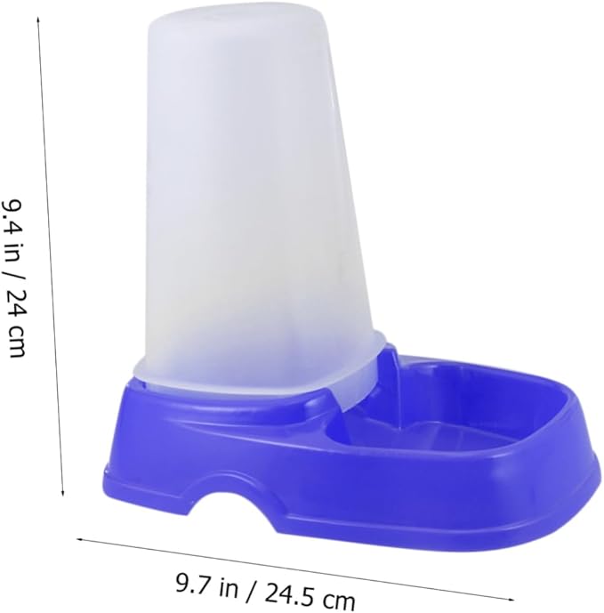 VANZACK Automatic Pet Feeder Pet Food Dispenser for Dog Cat Easy Clean Feeder Removable Chassis Single Dark