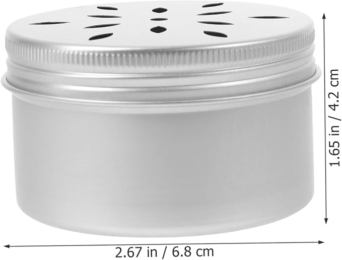 Yardwe 10pcs Dog Scent Training Tool Kit Aluminum Sniffle Box for Nose Work and Bite Resistant for Pet Training and Scent Detection Activities