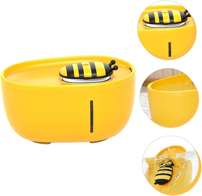 Automatic Pet Water Dispenser for Cats and Dogs Compact Lightweight Water Feeder Circulation System for Healthy Hydration Pet-Friendly Design Stable Base