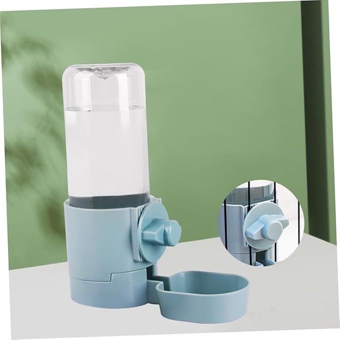 Pet Water Feeder Hanging Fountain Automatic Cat Dog Waterer Capacity Easy Storage for Busy Parents
