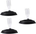 3pcs Triangle Automatic Drinking Fountain for Crawler Pets Self Waterer Feeder Black Reptile Water Dispenser Hassle Maintenance and Continuous Hydration