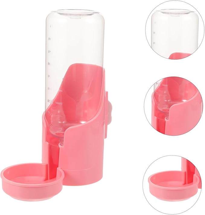 Automatic Pet Water Feeder Wall-Mounted Drinking Device for Dogs Cats Leak Design Height for Comfortable Drinking Angle for Pets
