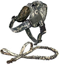 Dog harness walking adjustable nylon pet dog collar vest rubber band dog leash for small and large dogs German shepherd