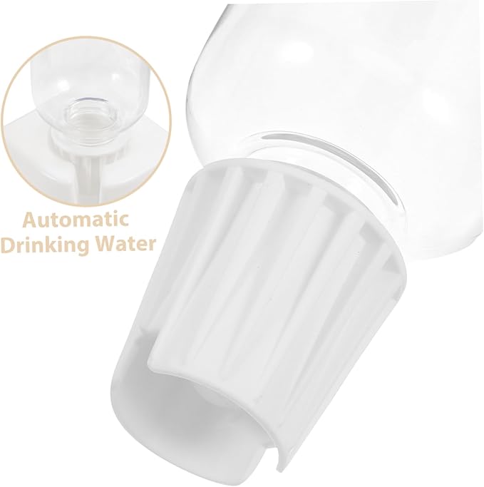 Sosoport Cat and Dog Automatic Water Dispenser Pet Feeder Bowl Spill-Resistant Design Cat Water and Food Dispenser for Kitten Puppy