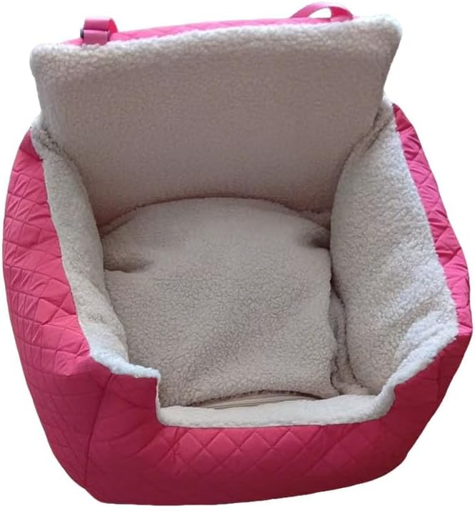 Travel Dog Boosters Offering Enhanced and Storage for Toy Snacks on Road Trips Double Side Dog Seat
