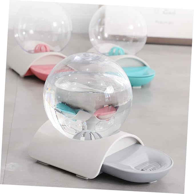 1pc Automatic Pet Waterer Dog Cat Water Bowl Feature Large Capacity Easy Cleaning