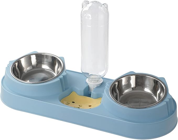 Pet Feeding Bowl Dog Food Small Dogs Food Large Capacity Anti-Skid Feeding Dispenser Kitten Feeder Pet Supplies for Small Dogs Treats