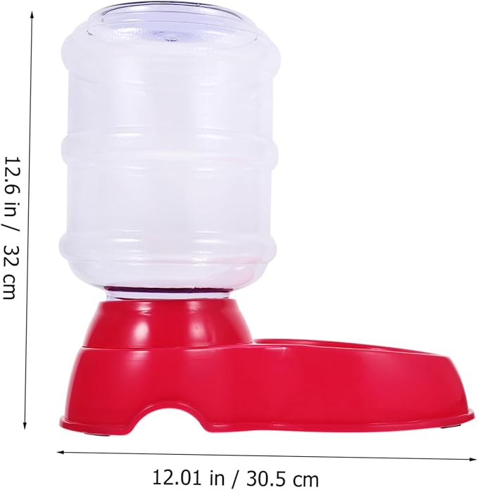 Automatic PET Water Fountain for Dogs and Cats 3.5L Pink Drinking Basin Food Bowl Automatic Feeding Device for Indoor Use for Pets