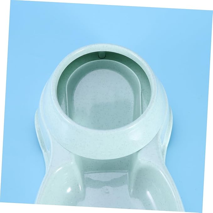 SUPVOX Automatic Feeder for Dogs Cats Plastic Bowl Pet Food Drink Dispenser Easy to Clean