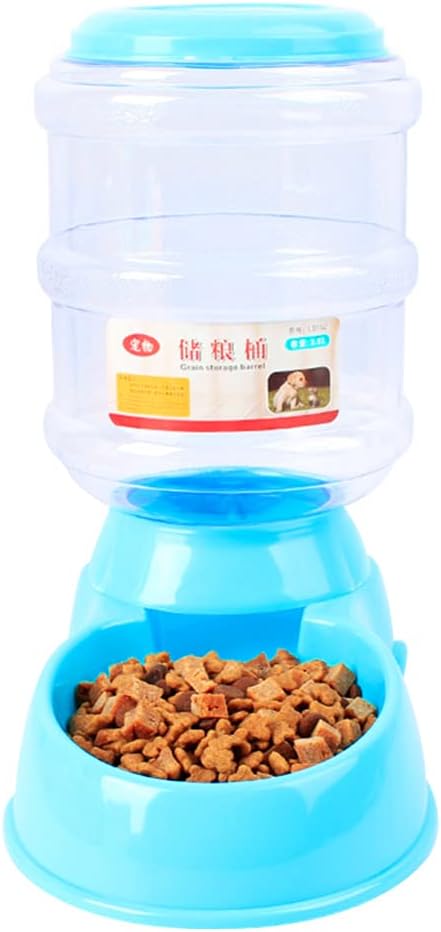 Cat Automatic Feeder 3.5l Water Dispenser Pet Food Bowl Pet Feeder Leakproof Easy to Assemble and