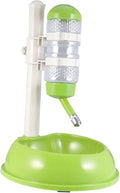 Automatic Pet Feeder and Water Dispenser for Cats Food and Water Bowl Capacity Safe and Durable Material Adorable Heart Shape Design Green