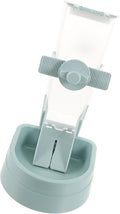 2l Hanging Pet Food Feeder Automatic Dog Feeder Bowl for Kennel Cage, Sky Blue Sturdy Plastic Pet Food Dispenser Suitable for Puppies and Dogs