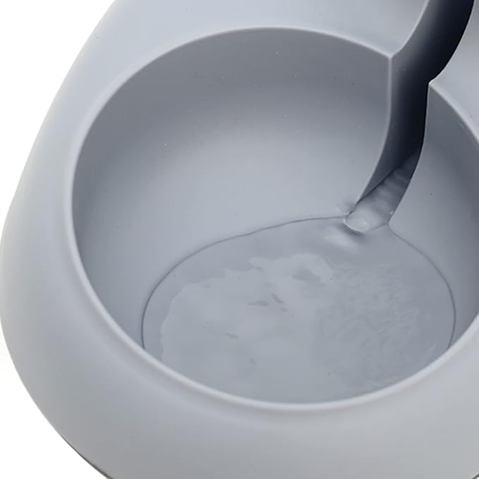 Indoor Dogs Double Feeding Bowls and Automatic Water Dispenser Pet Eating Drinking Pet Dogs Bowls Multi-Color Can Choose