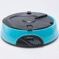 feeders Pet Automatic Feeder Dog Food cat Food Timing Feeding disc Shaped pet Feeding Machine Intelligent Feeding Device pet Supplies