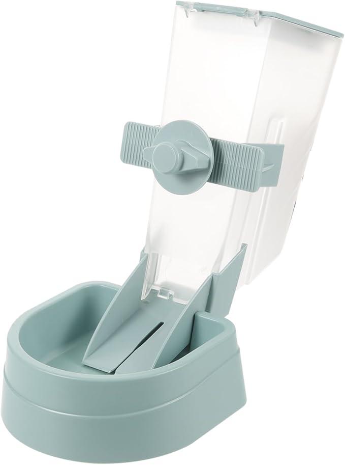 KESYOO Hanging Dog Feeder Removable Bowls Automatic Pet Food Dispenser for Cages Easy to and Spills for Puppies and