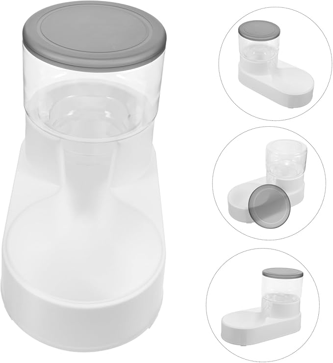 Automatic Pet Feeder Dispenser for Dogs and Cats Self-Filling Food Bowl Convenient and for Pet Feeding -Spill Design