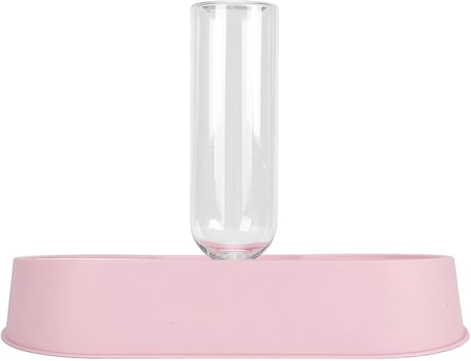 Puppy Water Dispenser, Cat Food and Water Dispenser Set Water Dispenser Bottle Double Automatic Cat Feeder Pet Feeder for Small or Medium Size Dogs Cats Puppy Kitten Rabbit