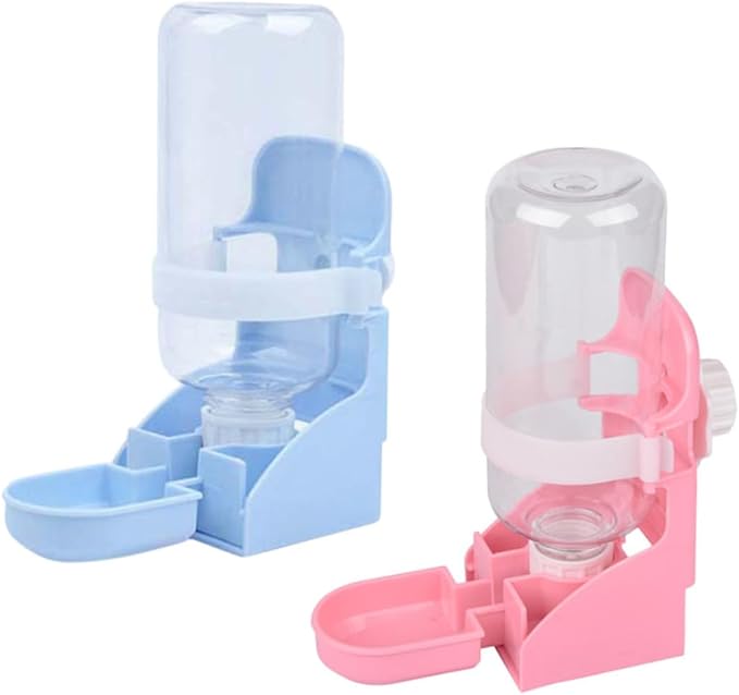 2pcs Automatic Pet Water Feeder for Cats Dogs Pigeons Hanging Design Safe High-Density Material Smooth Convenient Practical Drinking Tool for Shop
