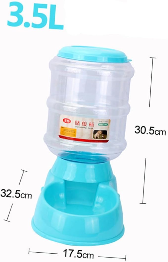 Large Capacity Pet Food Dispenser Automatic Feeder for Dogs Cats Puppies