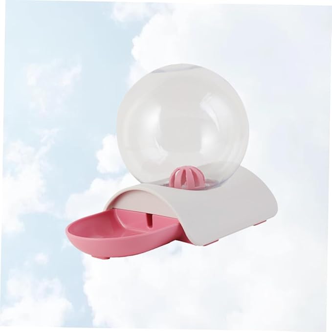 BESPORTBLE Pet Water Feeder Cat Dog Auto Water Bowl Leakproof Elegant Design Pet Drinking Supplies