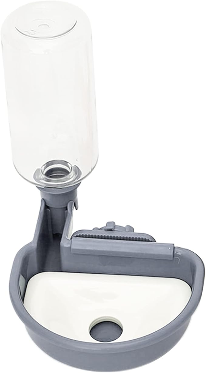 Pet Water Dispenser for Water Feeder Automatic Feed Fountain for Small Dogs Puppies Cats Easy to Hang for