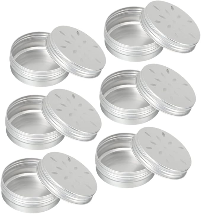 SUPVOX 6pcs Dog Scent Training Boxes Aluminum Odor Cases for Dogs Nose Work Tool for Small for Scent Detection and Training Activities