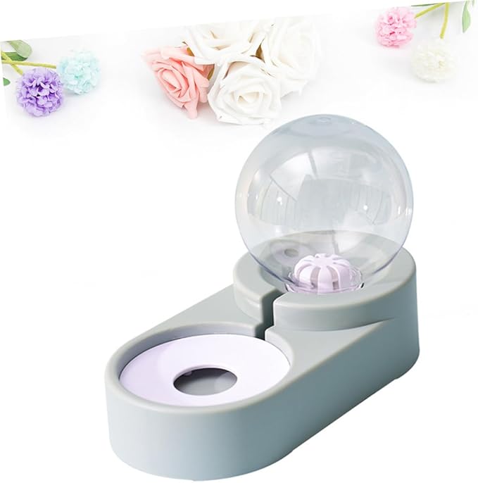 Automatic PET Water Feeder Double Bowl System Cat and Dog Water Dispenser Plastic Easy to Clean Suitable for Indoor and Outdoor Use