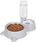 Pet Feeder and Water Food Dispenser Automatic for Dogs Cats Gravity Refill Easily Clean Self Feeding for Small Large Pets Puppy Kitten Rabbit Bunny