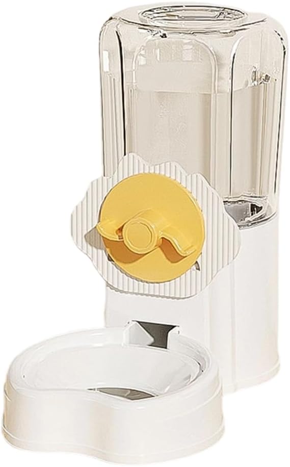 Automatic Water Bowl Food Feeder Dogs with Secure Locking Mechanism Hanging Waterer Pet Feeding Watering Tool