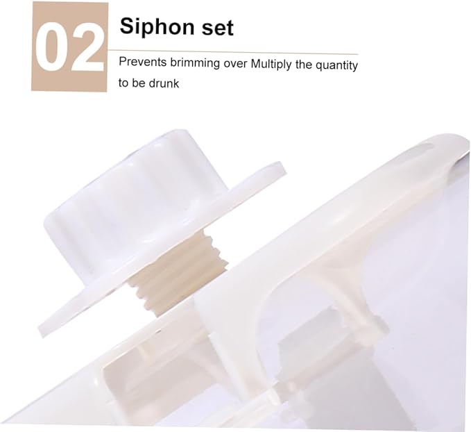 POPETPOP 1Pc Hanging Dispenser for Pets Automatic Water Feeder for Dogs and Cats Leak Design for Indoor and Outdoor Use Safe Drinking Water