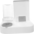 Garneck Pet Feeder Automatic Dog Water Dispenser Dry Wet Separation Bowl Easy to Use for Cats and Dogs