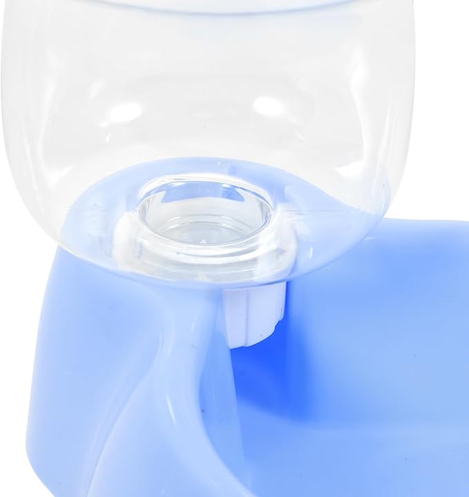 POPETPOP Automatic Pets Feeder and Water Dispenser, Dog Cat Feeding Bowl Gravity Dog Feeder for Small to Large Pets Dogs Cats