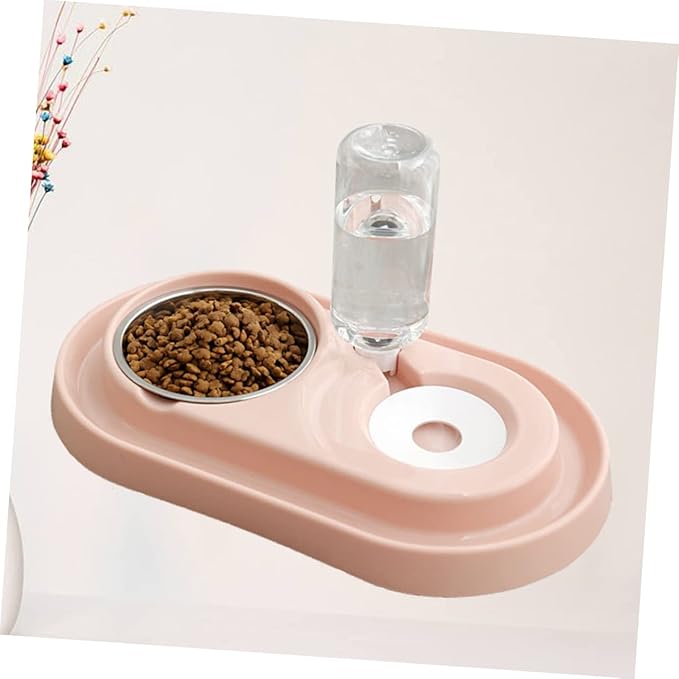 Pet Water Feeder Auto Fill Dog Bowl Pet Water Dispenser Plastic Stainless Steel for Dogs Feeding Drinking Bowl