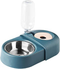 Mipcase Creative Automatic Pet Feeding and Drinking Bowl Non-tip Design Removable Bowls for Cats and Dogs Convenient Dual Function for Food and Water