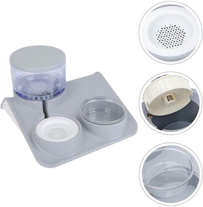 Balacoo Self-Filling Dog Water Bowl Pet Water Dispenser Automatic Feeder Large Capacity Easy to Clean