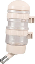 BESPORTBLE Automatic Pet Water Dispenser for Dogs and Cats Water Bottle with Stainless Steel Nozzle Easy to Install Pet Waterer for Cages and Travel