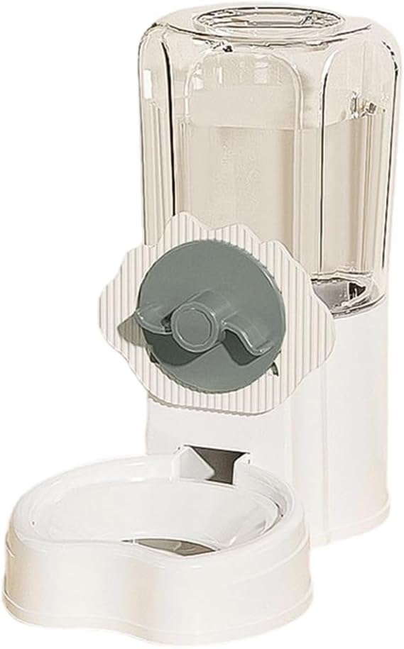 Automatic Water Bowl Food Feeder Dogs with Secure Locking Mechanism Hanging Waterer Pet Feeding Watering Tool