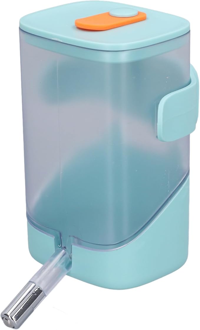 Stainless Steel Dog Water Bottle, Automatic Pet Water Feeder Stainless Steel Ball Cage Hanging Water Dispenser for Cat Dog (Cocoarmg9dmenq73r-12)