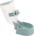 2L Hanging Automatic Dog Feeder Pet Cage Feeder Pet Bowl Food Dispenser for Puppies and Dogs in Large Capacity for Home Use