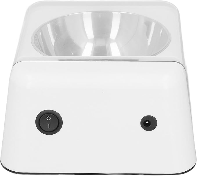 Pet Smart Feeder, Induction Lid Opening Dog Cat Feeding Bowl Rechargeable, 0.5 to 1M Sensing Distance Automatic Watering Bowl for Small Medium Pet