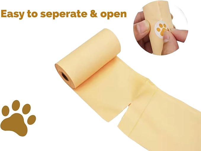 Dog Poop Bags - Strong & Leak Proof Dog Waste Bags | doggie Waste Bag Unscented 9x13 Thick Bag | Pet Poop Bags for All Dispensers - 240 Count (16 Rolls)