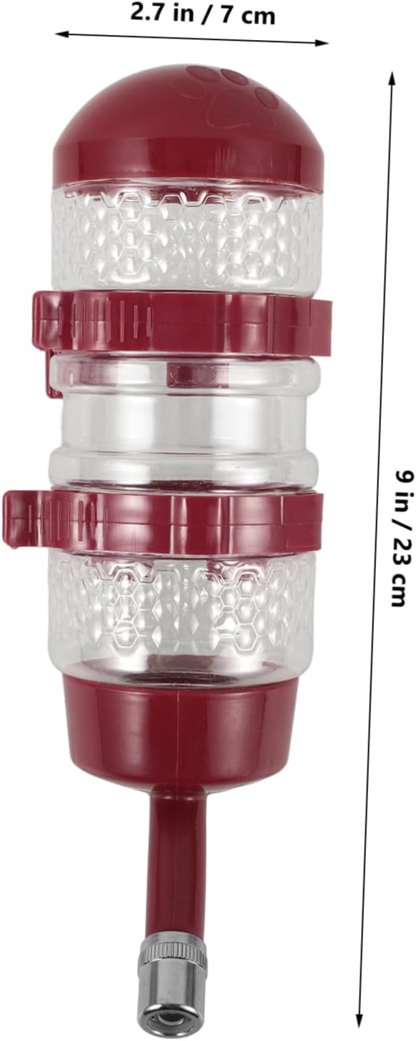 Pet Water Dispenser for Cats Dogs Automatic Water Bottle Feeder Hanging Cage Drinker Large Kettle