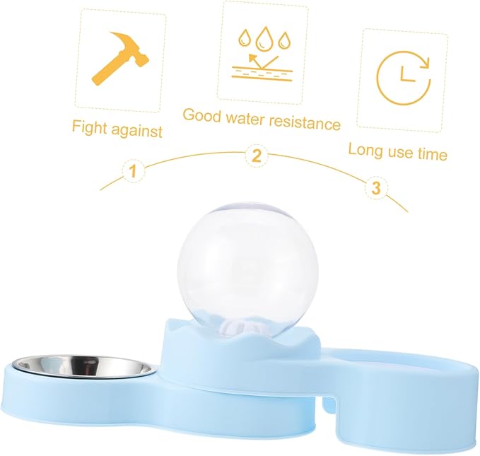 1pc Automatic Drinking Fountain Cat Water Bowl Dispenser Water Bottle Easy Clean Cats Rabbits